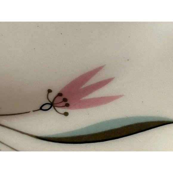 Edwin Knowles Carlton Set Of 4 Dessert/bread Plates 1950s Vintage VGUC - Picture 8 of 12